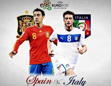 Euro 2012 finals: Spain against Italy
